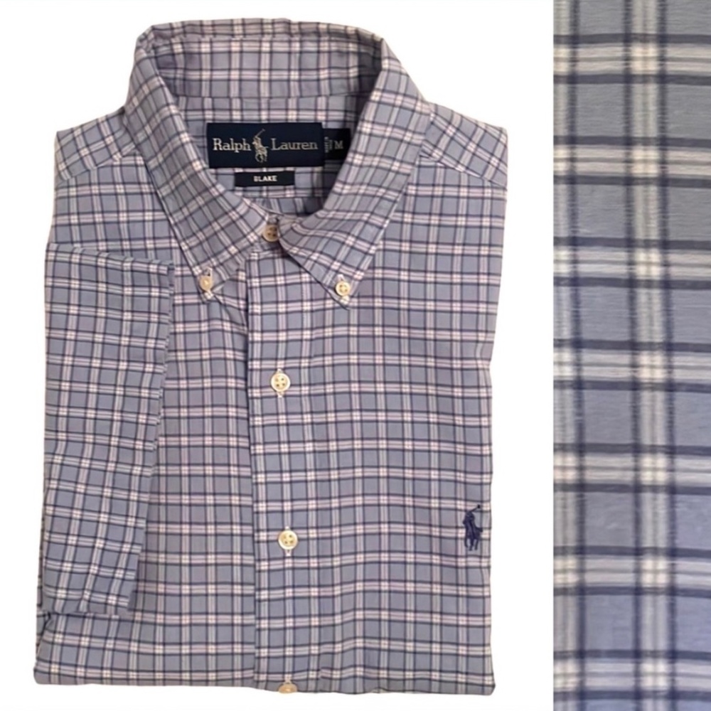 Ralph Lauren Blake Short Sleeve Shirt Size Medium